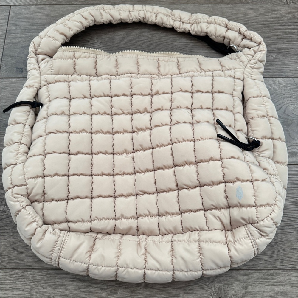 Free People Quilted Carryall Shoulder Bag